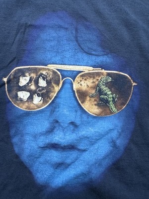 Vintage 90 s The Doors Lizard King T-Shirt Navy Men s Size Large  I Am The One 