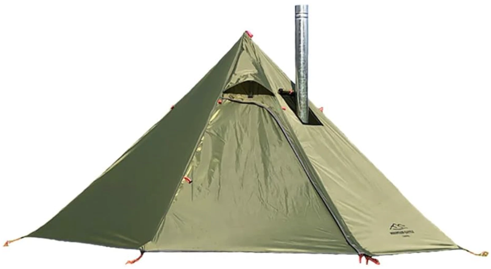 Tipi Hot Tent with Fire Retardant Stove Jack for Flue Pipes, 3 Person New!