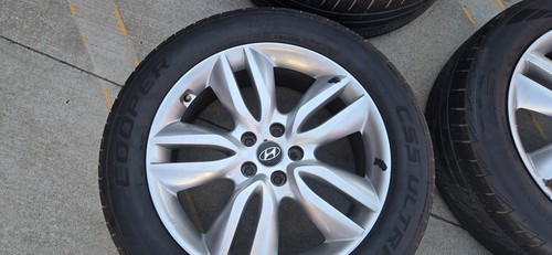 SET OF 4 Genuine Hyundai OEM 19" Wheels & Tires Package – Complete Set Used