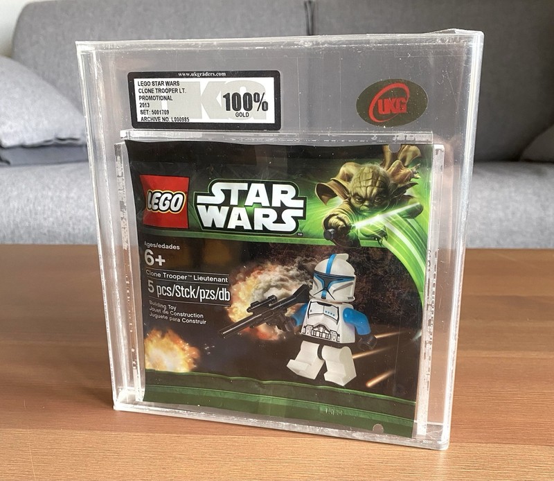 LEGO Star Wars 5001709 Clone Trooper Lt - UKG 100% / Mint 💎