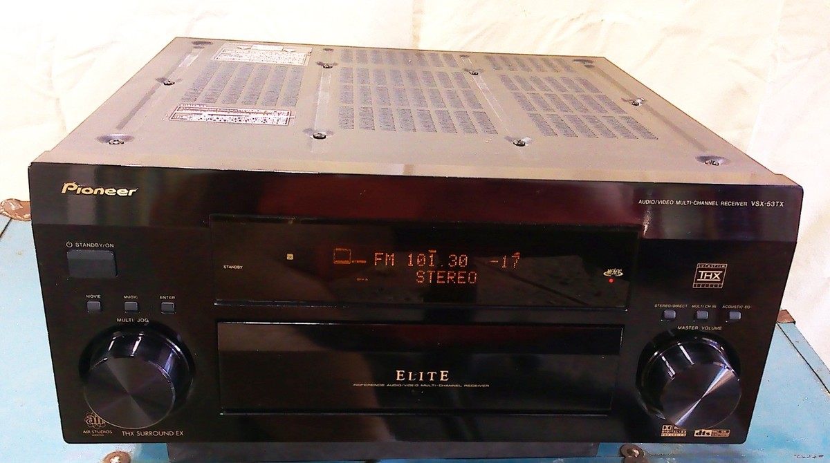 Pioneer Audio/Video Multi-Channel Receiver (Elite Series) for sale