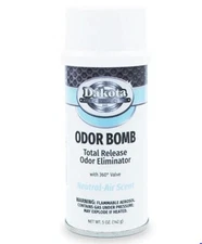 Dakota OBNA-5 Bomb/Car Odor Eliminator Neutral Air Clear 