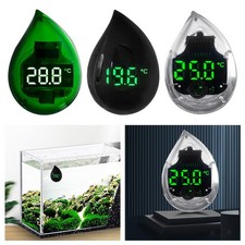 Aquarium Thermometer Mini for Fresh Water and Sea Water Tanks Digital LED