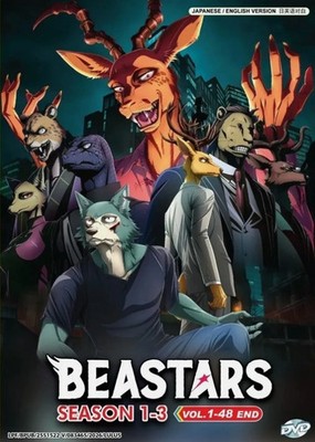 Anime DVD Beastars TV Series Season 1-3 Vol.1-48End English Dubbed
