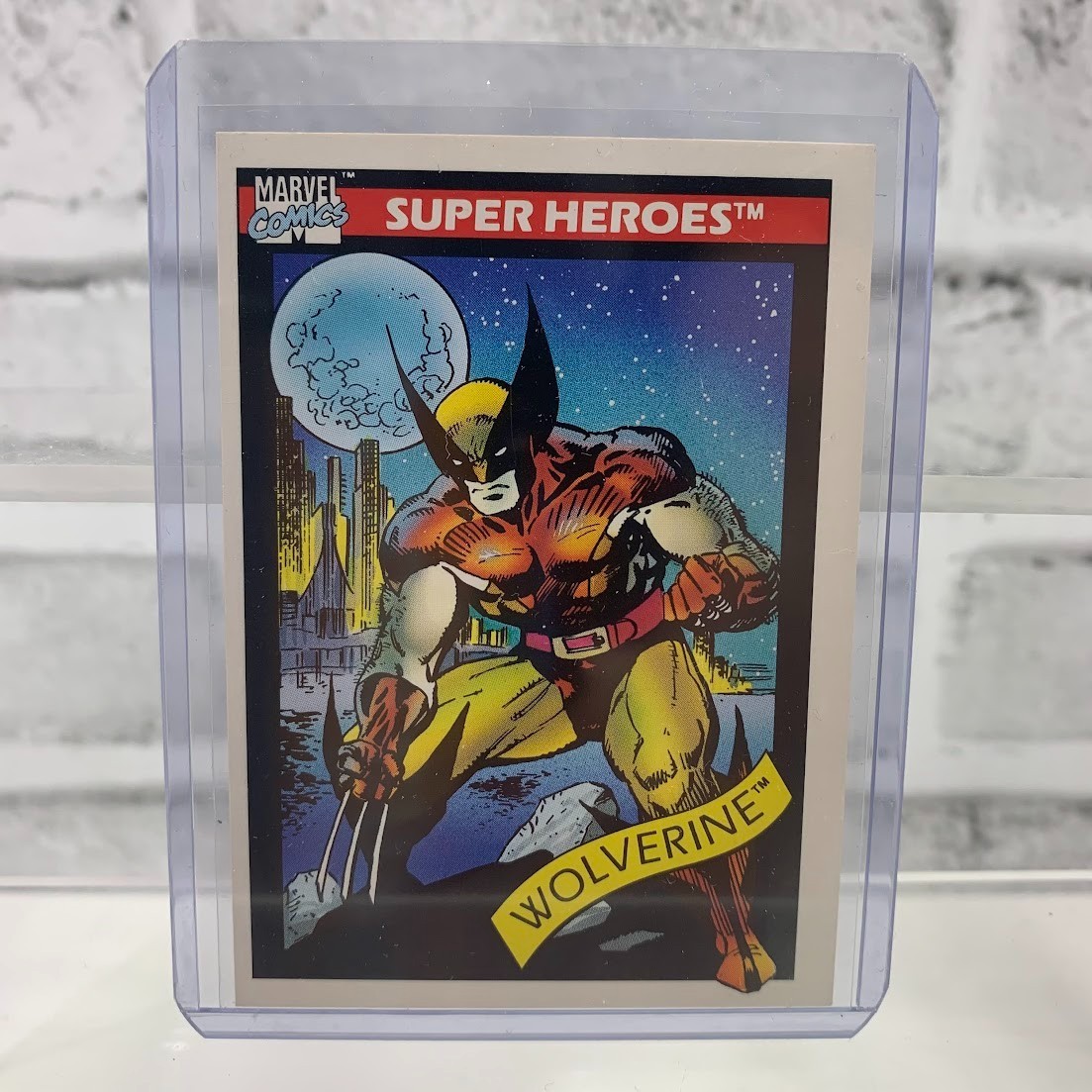 1990 Impel Marvel Universe Super Heroes Wolverine #10
