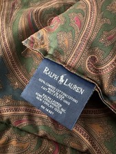Ralph Lauren Elizabeth Brianna Paisley Comforter Cotton Queen/Full Size
