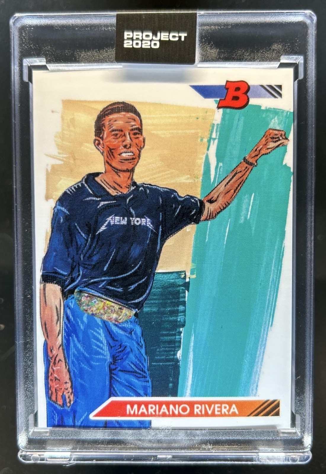 2020 Topps Project Mariano Rivera #117 Yankees