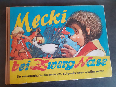 Mecki bei Zwerg Nase - Hammerich & Lesser 1. Auflage1963 (13202)