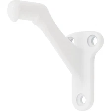 Handrail Bracket, White by Stone Harbor Hardware
