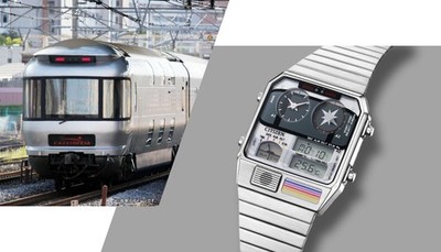 CITIZEN Ana-Digi Temp 140th Anniversary Ueno Station Cassiopeia