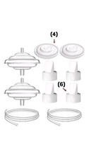 Breast Pump Parts for Spectra S1 S2 9Plus 14PCS Duckbill Valves  Membrane