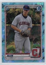 2020 Bowman Chrome Draft Sapphire Edition Aqua 6/20 Logan Allen #BD-51 yf0