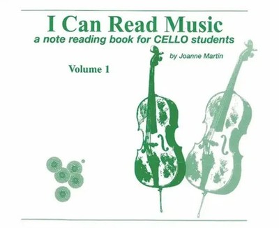 I Can Read Music, Volume 1 | A note reading book for CELLO students | Martin