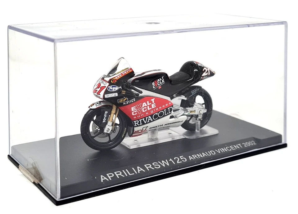 Deagostini 1/24 - Aprilia RSW 125 Arnaud Vincent 2002 Model Motorcycle - Image 2 of 4