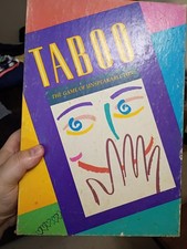 TABOO - IL GIOCO DEL DIVERTIMENTO INDICIBILE - MILTON BRADLEY - 1989 viene fornito con tutto