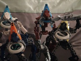 LEGO Bionicle Vahki Set of 7 With Disks 8614, 8615, 8616, 8617, 8618, 8619