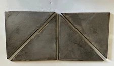 7"x7" Angle Gusset Plate Right Triangle 3/16" Plate LOT OF 4