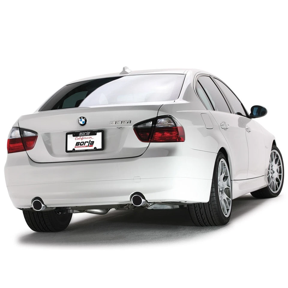 Escape trasero Borla 140276 tipo S Cat para BMW E90 E92 335i 335xi 2007-2010 3,0 L Foto 2 de 4