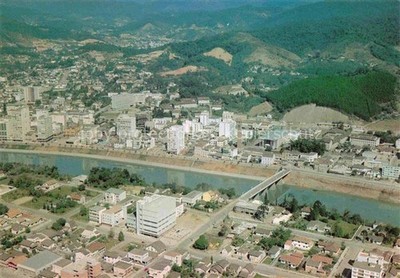 Blumenau  Brasilia Brazil Vista aérea