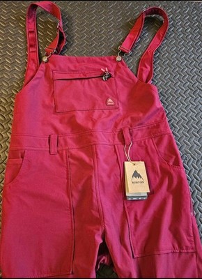 Burton Avalon Bib Snow Pants Mulled Berry XL Women's Waterproof Bootcut