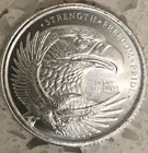 1/10 Oz Silver Round. Golden State Mint Eagle.