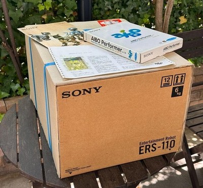SONY AIBO ERS-110 Entertainment Robot First Generation Factory Box Sealed JP