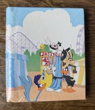 Vintage Looney Tunes Characters Photo Album 4"x6" 3.5x5 New Sealed Holson 1990