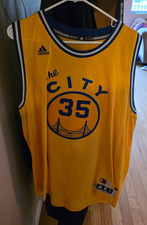 Kevin Durant Golden State Warriors The City Jersey Adidas XXL AUTHENTIC