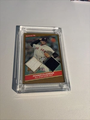 Roger Clemens Jersey Fusion Donruss 1986 Patch /25 Red Sox All Star MVP - Bild 1 von 2