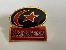 SARACENS RUGBY FOOTBALL CLUB ENAMEL PIN BADGE