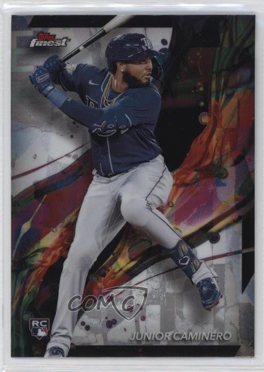 2024 Topps Finest Common Refractor Junior Caminero #24 8p7