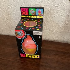 Schylling NeeDoh Nice Cream Cone Tactile Squeeze Squishy Toy