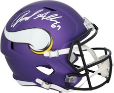 Jared Allen Minnesota Vikings Autographed Riddell Speed Replica Helmet