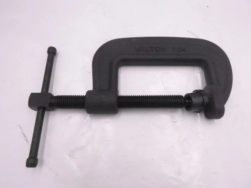 Wilton 104 Series Forged C-Clamp Heavy Duty 0-4" Jaw Opening Capacity