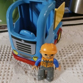 Lego Duplo Set 10529 Dump Truck & worker incomplete