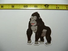BABY GORILLA SMALL STICKER DECAL ZOO ANIMAL WILD FUN FUNNY