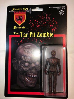 Tar Pit Zombie Carded Custom Figure 3.75 inches tall (Tarman) The Living Dead
