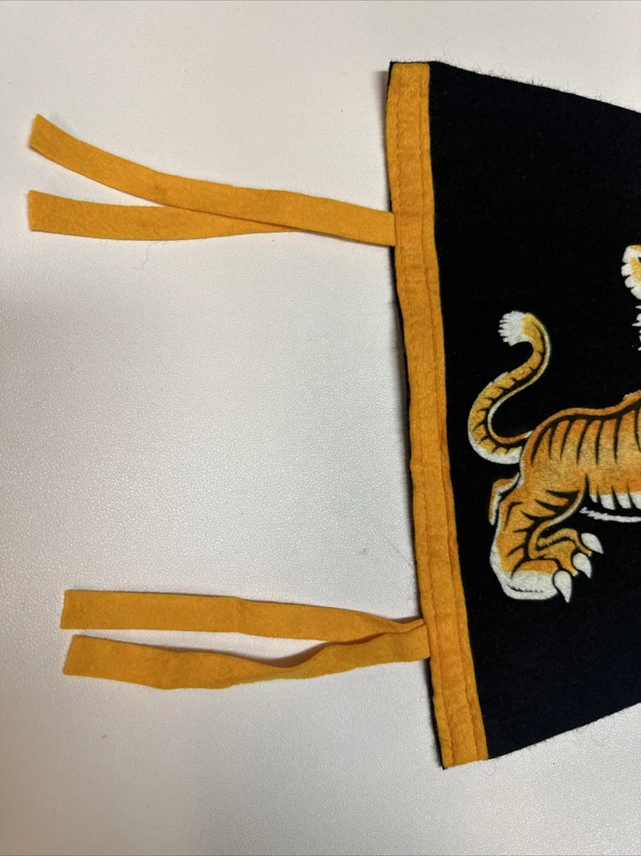 Banderín vintage de la Universidad Mizzou de los Tigres de Missouri 11x29 Columbia Foto 2 de 4