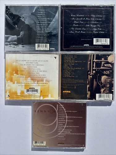 Kenny G lot of 5 CD Albums: Breathless, Greatest Hits, Faith, Moment, Christmas - Picture 2 of 2