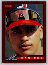 💎1996 Score Baseball Dugout Collection #30 Manny Ramirez - Indians💎