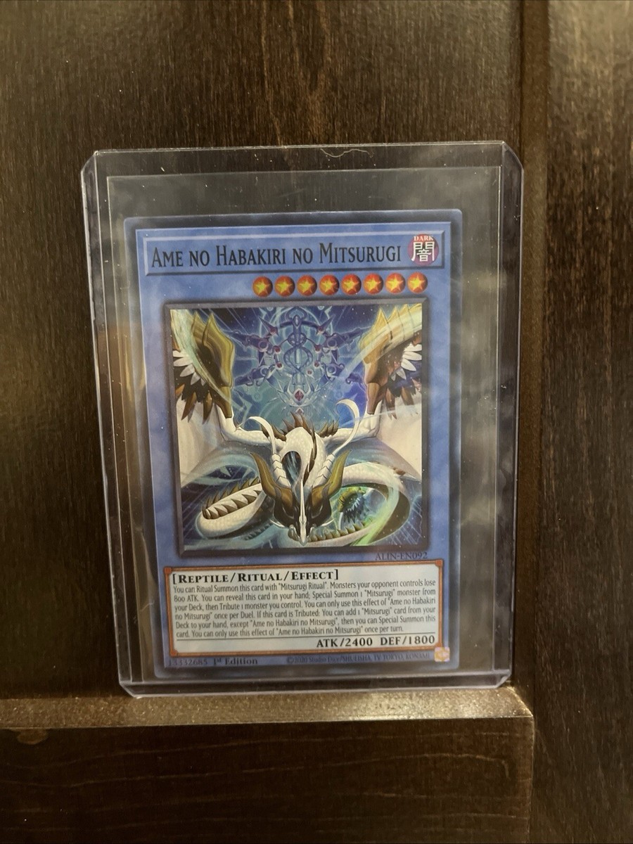 Ame no Habakiri no Mitsurugi - ALIN-EN092 - Near Mint NM