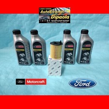 KIT 4 LITRI OLIO MOTORE FORD MOTORCRAF 5W30 + FILTRO OLIO ORIGINALE 1.4 1.6 TDCI