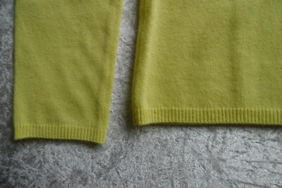 Pulli include by Naturmoden Peter Hahn  zitronengelb  Gr 40  Schurwolle+Kaschmir