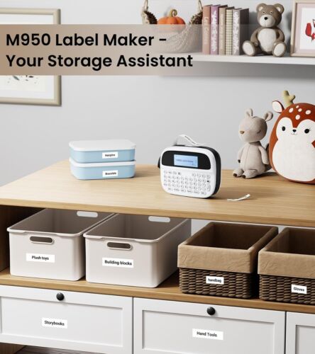 Label Maker Machine with Tapes, Label Maker Waterproof-Labels, Rechargeable B... - Picture 7 of 10