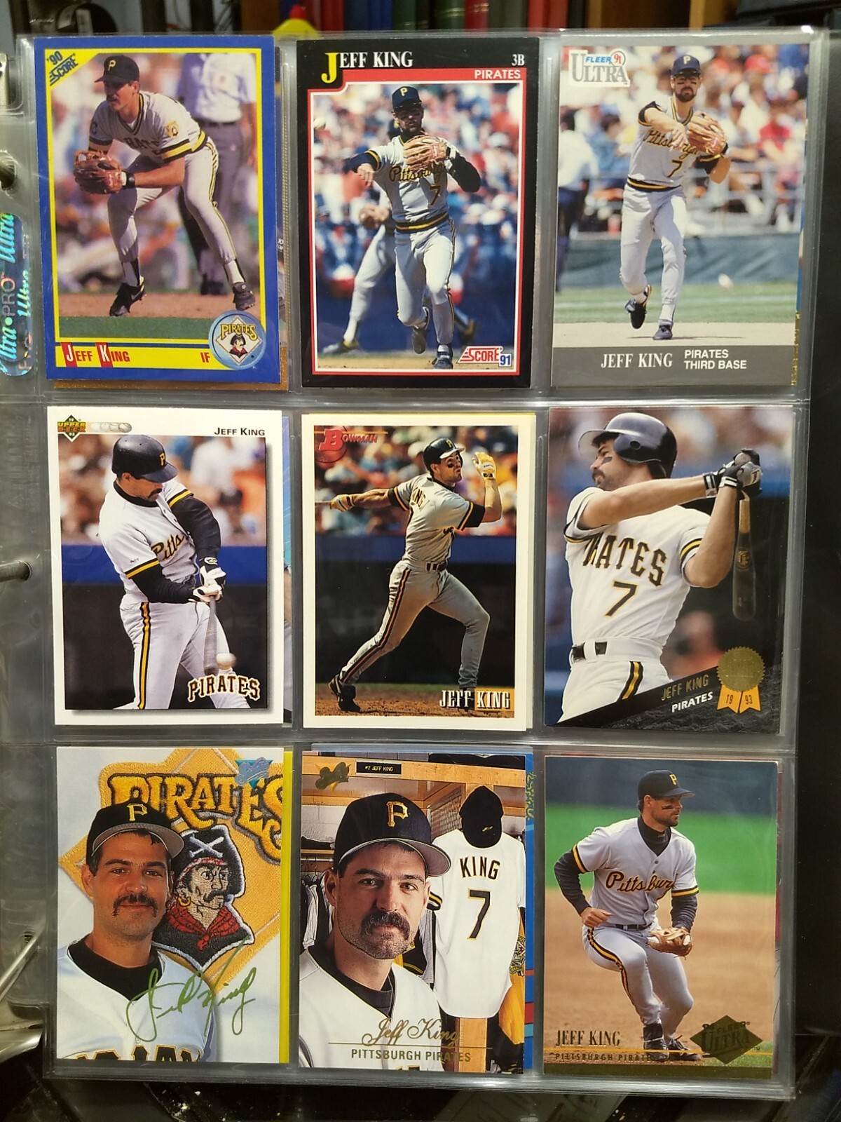 Jeff King Collection - Lot of 21 different cards