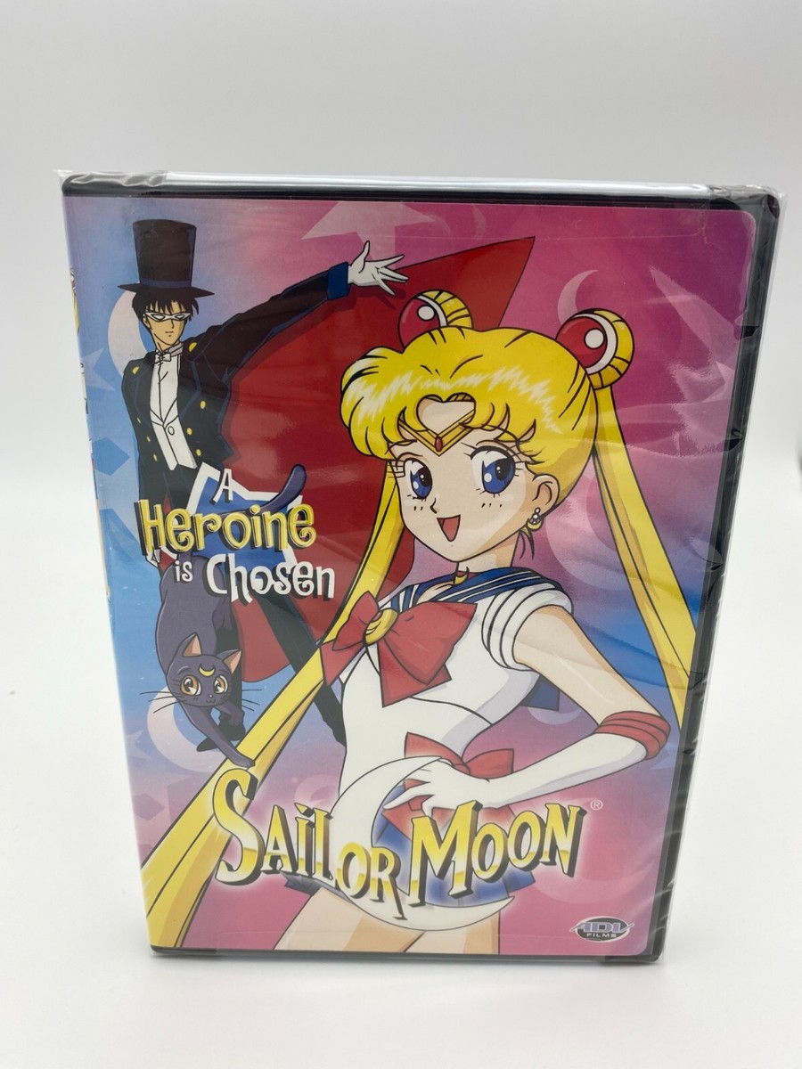 Sailor Moon DVD Vol. 1: A Heroine is Chosen (DVD, 2002