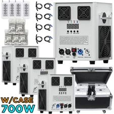 4X 700W Cold Spark Machine Firework Stage Effect DMX Wedding with Flight Case US
