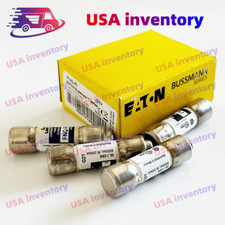 1PC ORIGINAL BUSSMANN FNQ-R-10 10A 600V Class CC Fuse Time Delay Fuse FNQR10