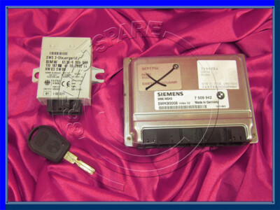BMW Z3 3 5er E36 E46 E39 3.0i M54 MOTORSATZ ECU DME MS43 EWS ZÜNDSCHLÜSSEL