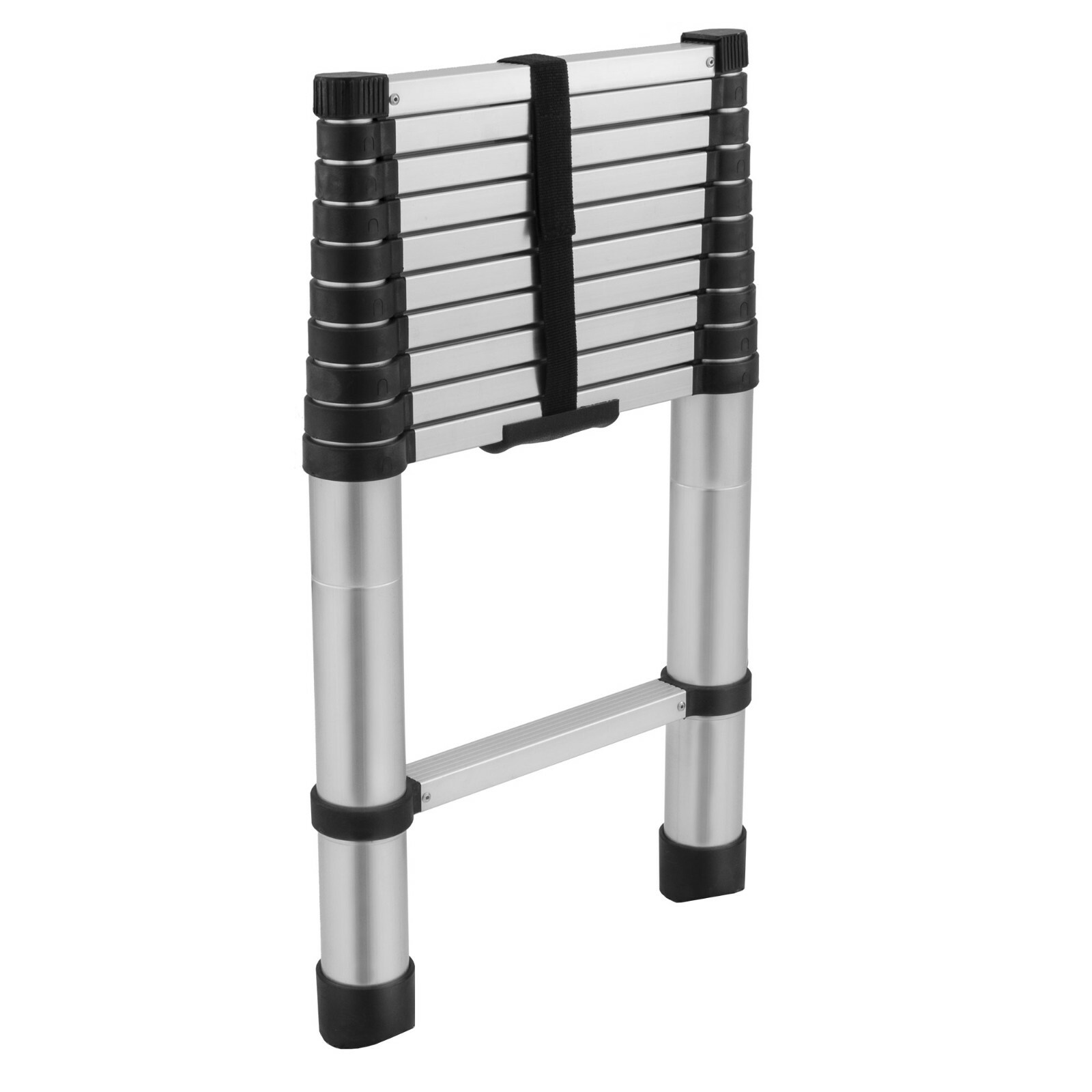 RecPro RV Aluminum Telescoping Ladder | Collapsible Extension Ladder Tania okazja